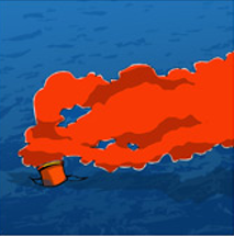feu-flottant-fumee-orange