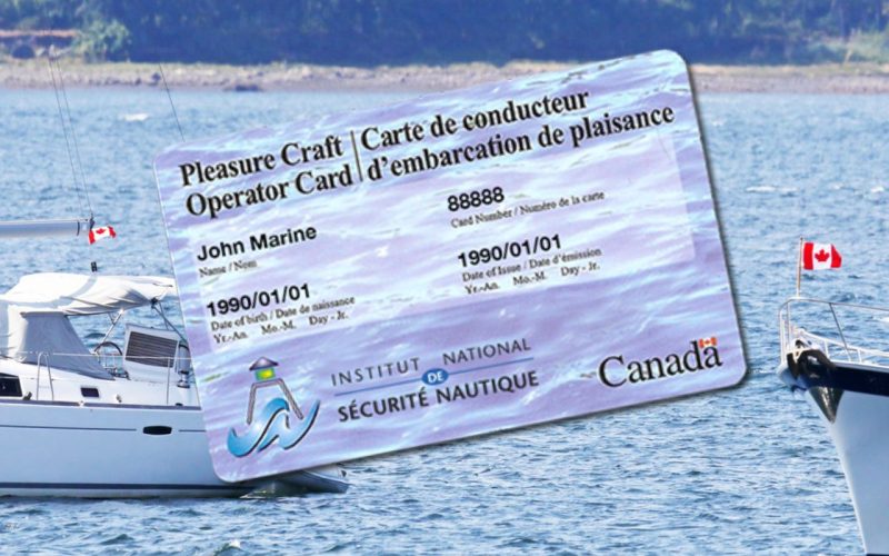 La carte de conducteur d'embarcation de plaisance est preuve de compétence pour les plaisanciers au Canada